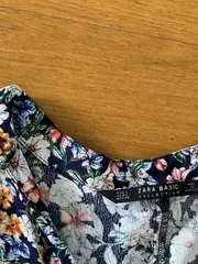 Vorschaubild 5 von Damen Freizeitkleid Blumenmuster Viskose Gr. L