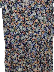 Vorschaubild 2 von Damen Freizeitkleid Blumenmuster Viskose Gr. L