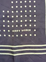 Vorschaubild 3 von Damen Halstuch Blau Casual Punkte Streifen Tuch