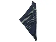 Vorschaubild 1 von Damen Halstuch Blau Casual Punkte Streifen Tuch