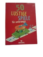 Vorschaubild 1 von Moses Verlag 50 lustige Spiele für unterwegs Mitbringspiel Reise