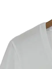Vorschaubild 3 von Herren T-Shirt V-Ausschnitt Weiß Gr. 44/XS Casual