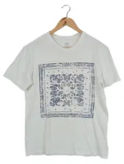 Vorschaubild 1 von Herren T-Shirt L Weiß Casual Paisley Print