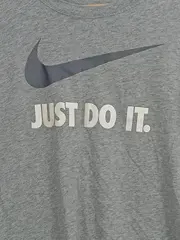 Vorschaubild 3 von Damen Sport T-Shirt Just Do It. Grau Gr. XS