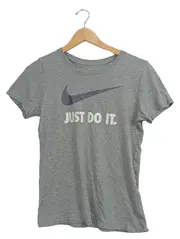 Vorschaubild 1 von Damen Sport T-Shirt Just Do It. Grau Gr. XS