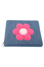 Vorschaubild 1 von TCM Kosmetiktasche Damen Blau Blumenmuster Baumwolle Casual