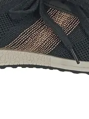 Vorschaubild 4 von Damen Sneaker Sportschuhe Gr. 38 Schwarz Freizeit Mesh Metallic