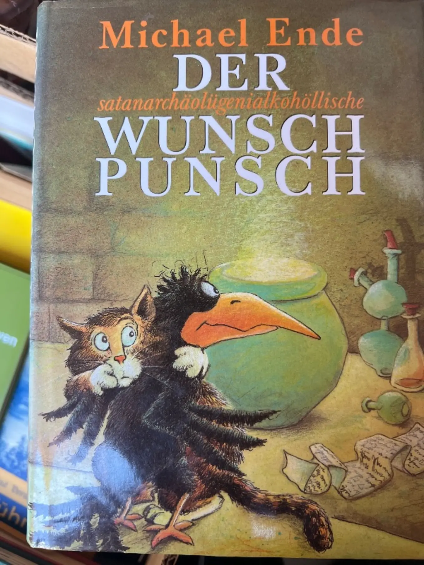 Michael Ende Der satanarchäolügenialkohöllische Wunschpunsch Abenteuerroman
