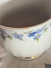 Vorschaubild 2 von Sammelgedeck 3-teilig Tasse Untertasse Kuchenteller Blumen