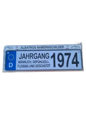 ALBATROS Blechschild