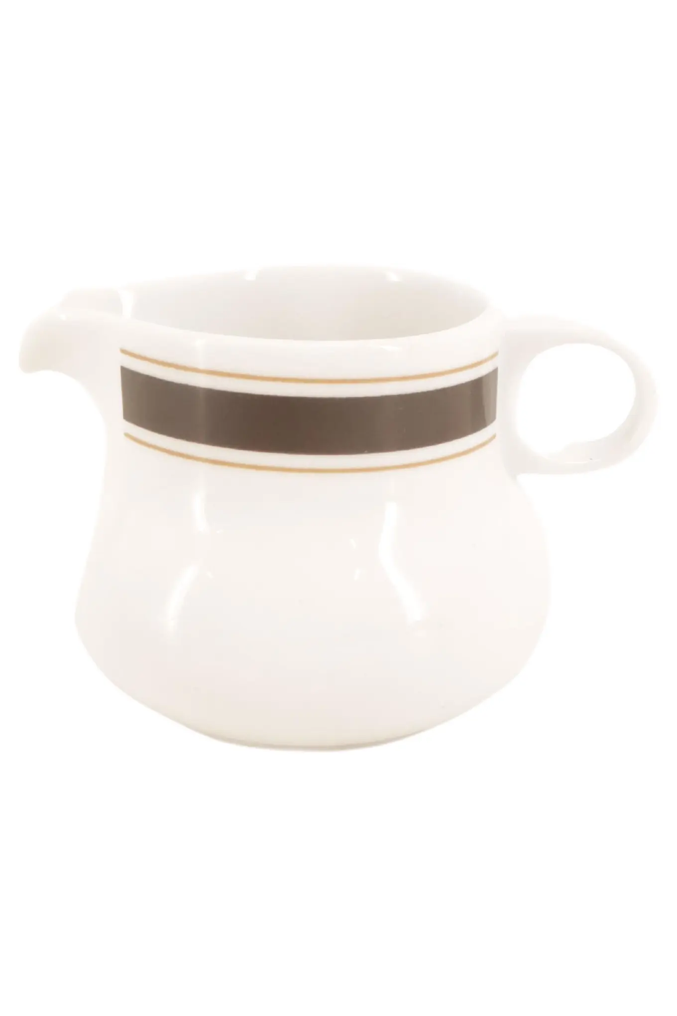 THOMAS by Rosenthal Milchkännchen Porzellan Weiß Gestreift Hotel & Restaurant Service