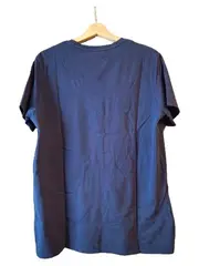 Vorschaubild 3 von Herren T-Shirt Logo-Print Navy Blau Gr. L Batwing