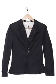 Vorschaubild 1 von Blazer Damen Gr. 36/S Schwarz Business Elegant Baumwolle