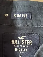 Vorschaubild 4 von Herren Freizeithemd Slim Fit Gr. M Blau Palmen Kurzarm