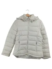 Vorschaubild 2 von Damen Steppjacke Beige Gr. 38 M mit Kapuze Casual