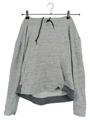 Vorschaubild 1 von Damen Kapuzenpullover Hoodie Gr. M Grau Meliert Sportlich