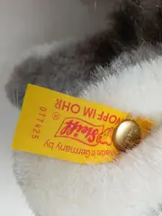 Vorschaubild 2 von Baby Kuscheltier Hase Grau 15cm Stofftier Plüschtier Schmusetier