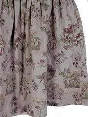 Vorschaubild 2 von Baby Mädchen Kleid Gr. 92 Blumenmuster Langarm Freizeitkleid Beige