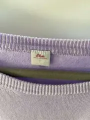 Vorschaubild 3 von Damen Pullover Gr. 36/S Lila Baumwolle Klassisch Casual