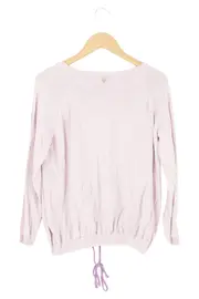 Vorschaubild 2 von Damen Pullover Gr. 36/S Lila Baumwolle Klassisch Casual