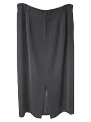 Vorschaubild 2 von Damen Bleistiftrock Gr. 46/3XL Schwarz Business