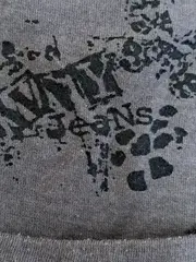 Vorschaubild 6 von Damen T-Shirt Gr. 42 Grau Nieten Rüschen Casual