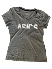 Vorschaubild 1 von Sport Shirt Damen Gr. 36/S Grau Logo-Print