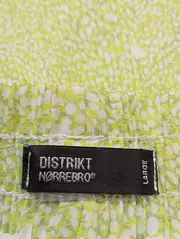 Vorschaubild 3 von Damen Faltenrock Plissee Grün Gemustert Gr. 40/L Minirock Sommer