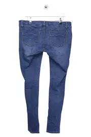 Vorschaubild 2 von Damen Slim Fit Jeans Blau Casual Umstandsjeans Gr. M