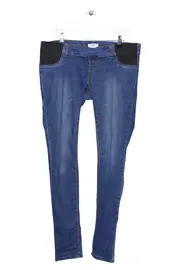 Vorschaubild 1 von Damen Slim Fit Jeans Blau Casual Umstandsjeans Gr. M