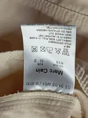 Vorschaubild 4 von Damen Blazer Jacke 36/S Beige Baumwolle Leinen Elegant Casual