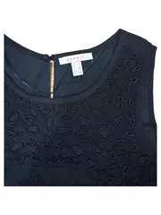 Vorschaubild 2 von Damen Freizeitkleid Gr. 42/XL Schwarz Casual Viskose