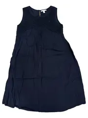 Vorschaubild 1 von Damen Freizeitkleid Gr. 42/XL Schwarz Casual Viskose