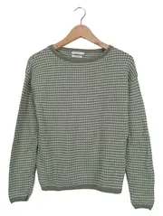 Vorschaubild 1 von Pullover Damen Gr. 34/XS Grün Casual Strukturmuster Langarm