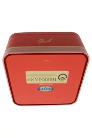 Vorschaubild 2 von Dekodose Metall Rot quadratisch Vintage Schmuckdose Aufbewahrungsbox