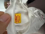 Vorschaubild 3 von Kinder Langarmshirt Gr. 74 Weiß Teddy Vögel Stickerei Charmant