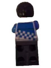 Vorschaubild 2 von Minifigur Rennfahrer Mechaniker blau kariert Kinder ab 6 Jahre