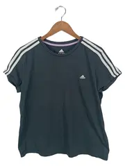 Vorschaubild 1 von Damen Sport T-Shirt Grau Gr. 42/XL Baumwolle Polyester