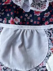 Vorschaubild 3 von TCM Handpuppe Frau Blumenkleid Schürze Mehrfarbig Spielzeug Puppe