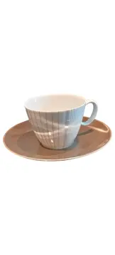 Vorschaubild 1 von Thomas Tasse & Untertasse Porzellan Weiß Modern Grafisch 7cm 2tlg