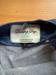 Vorschaubild 8 von Damen Etuikleid Blau Herzmuster Vintage Gr. 36/S Baumwolle