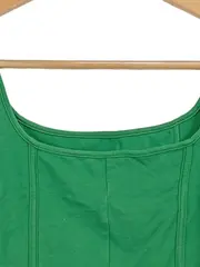 Vorschaubild 3 von Damen Bustier Sport BH Crop Top Grün L Baumwolle Athleisure