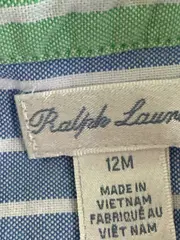 Vorschaubild 5 von Kinder Kleid Mädchen 80 Bunt Gestreift Preppy Freizeitkleid