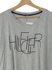 Vorschaubild 2 von T-Shirt Herren Gr. L Grau Logo-Print Kurzarm