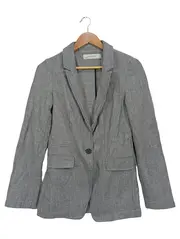 Vorschaubild 1 von Damen Blazer Grau Gr. 34, XS Klassisch Business