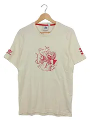 Vorschaubild 1 von Herren T-Shirt Grafikdruck Beige Gr. 46/S Baumwolle