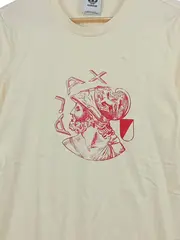 Vorschaubild 3 von Herren T-Shirt Grafikdruck Beige Gr. 46/S Baumwolle