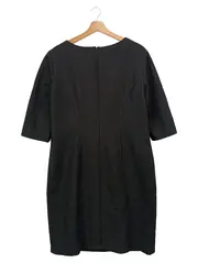 Vorschaubild 2 von Damen Businesskleid Gr. 40/L Schwarz Elegant Klassisch