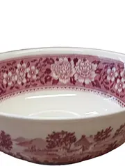 Vorschaubild 2 von Rusticana Suppentasse Porzellan Rot Blumen 18cm
