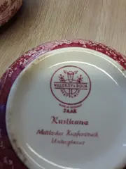 Vorschaubild 4 von Rusticana Suppentasse Porzellan Rot Blumen 18cm